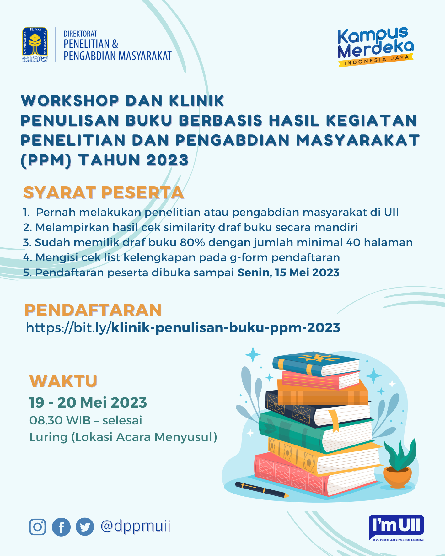 Materi Workshop Dan Klinik Penulisan Buku Berbasis Hasil Kegiatan