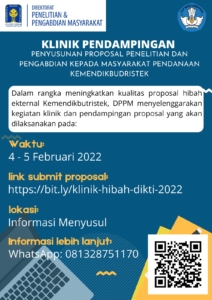 Flayer Klinik Dikti 2022 - DPPM UII